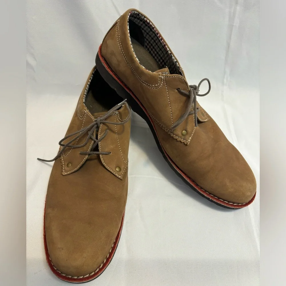 Penguin Jennings Suede Oxfords Derby Lace Up Men’s Shoes Size 13